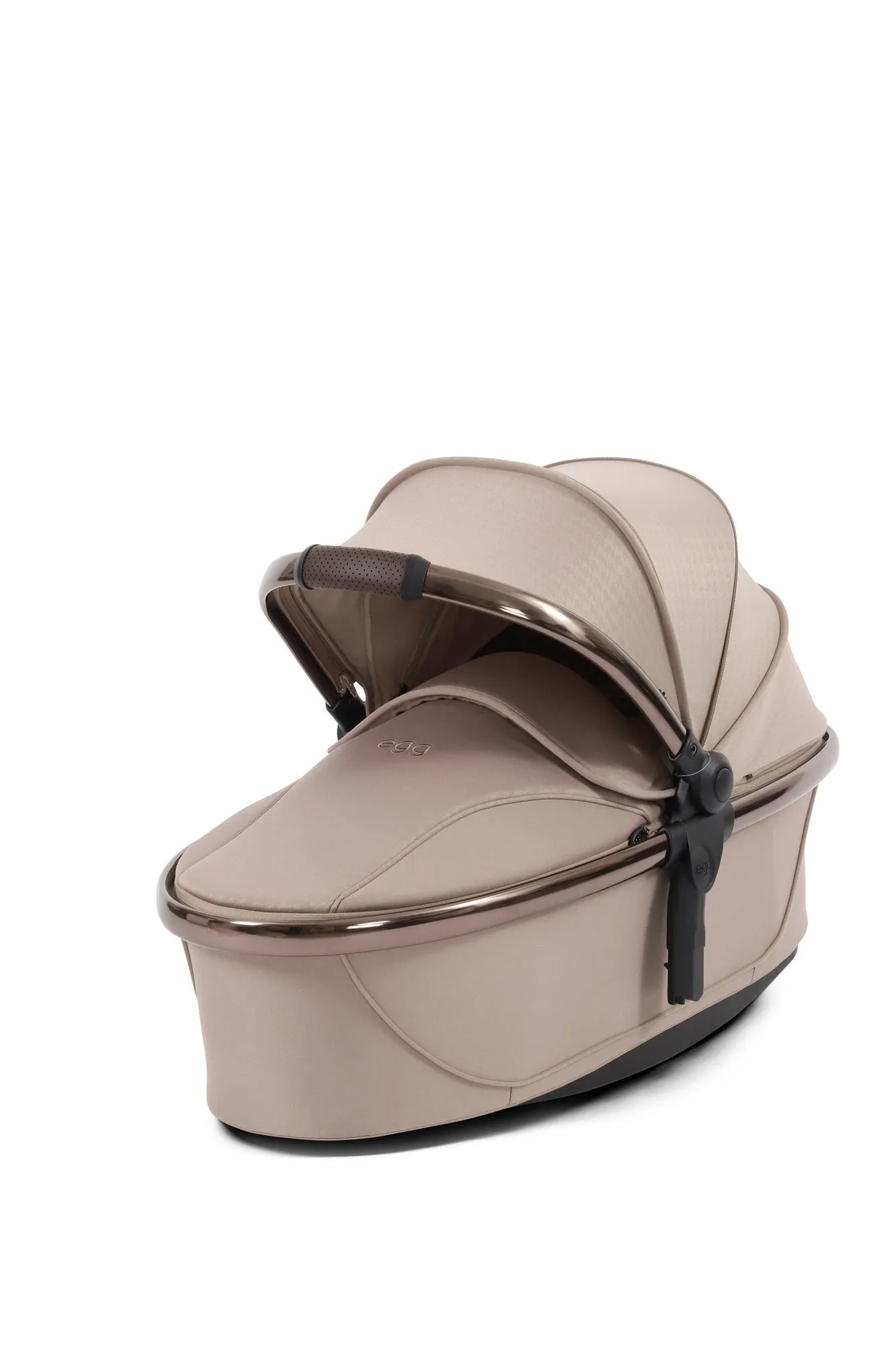Egg 3 Luxury Cloud T i-Size Travel System - Houndstooth Almond / Cozy Beige