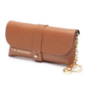 Elie Beaumont Spectacles/Sunglasses Case Tan
