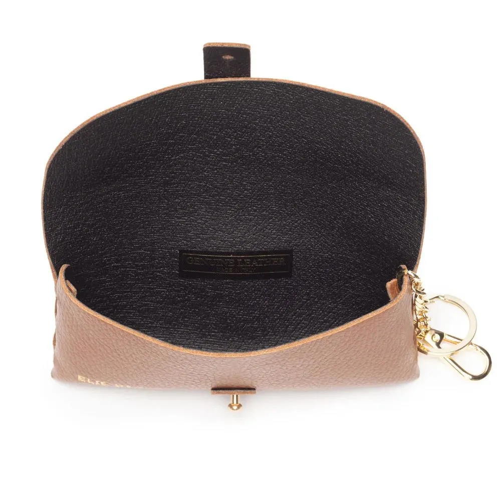 Elie Beaumont Spectacles/Sunglasses Case Tan