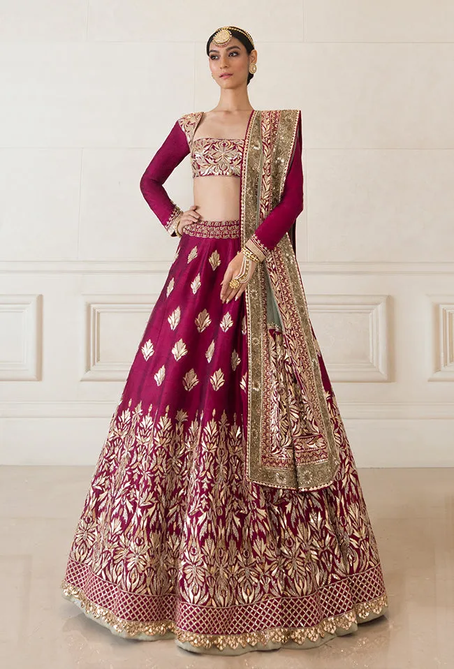 Embellished Designer Lehenga Choli for Bride #BN1268