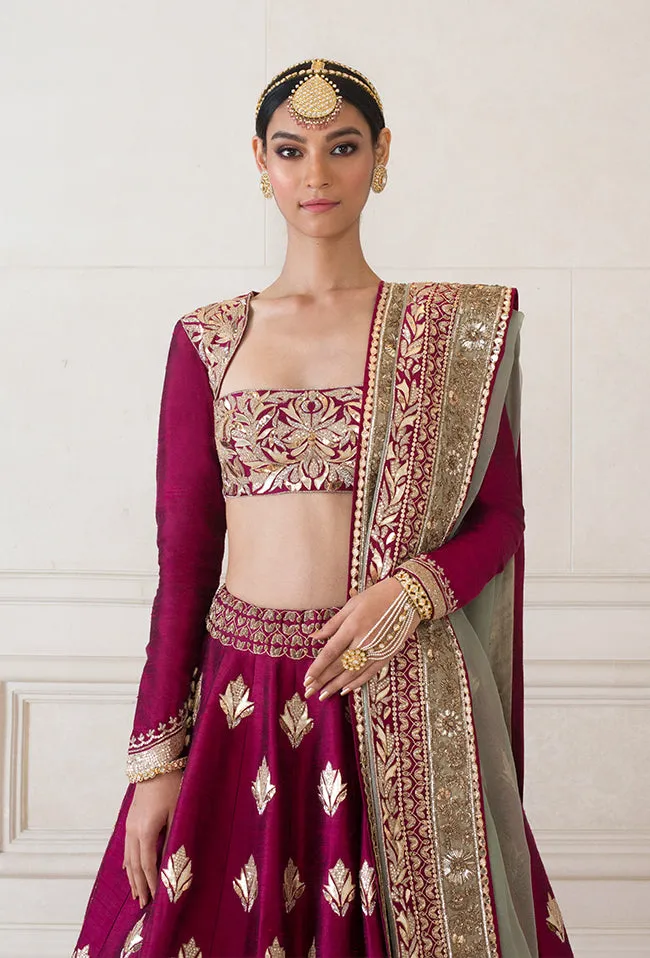 Embellished Designer Lehenga Choli for Bride #BN1268