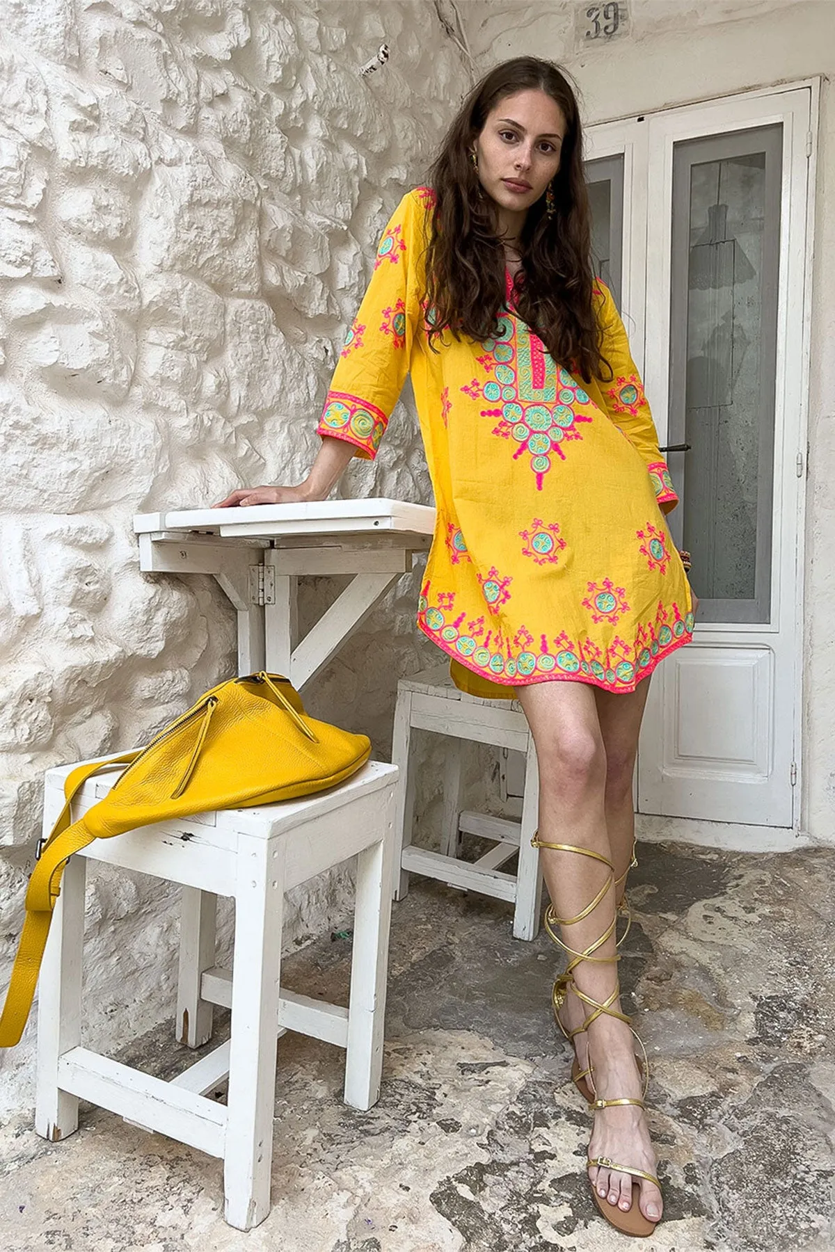 Emilia Tunic Yellow