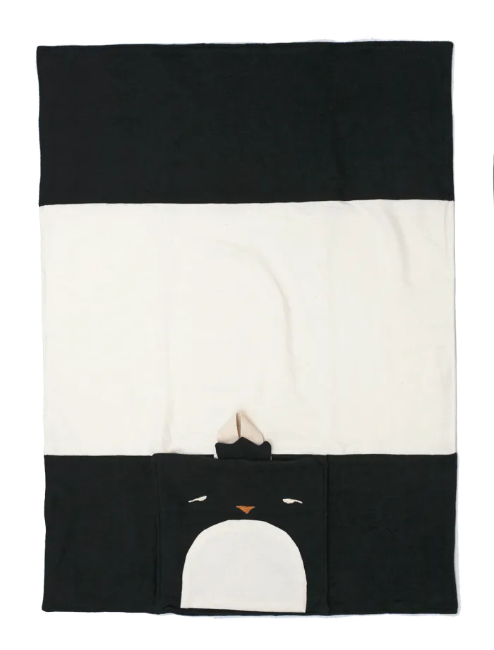 Ernest the Penguin Nomad Travel Blanket