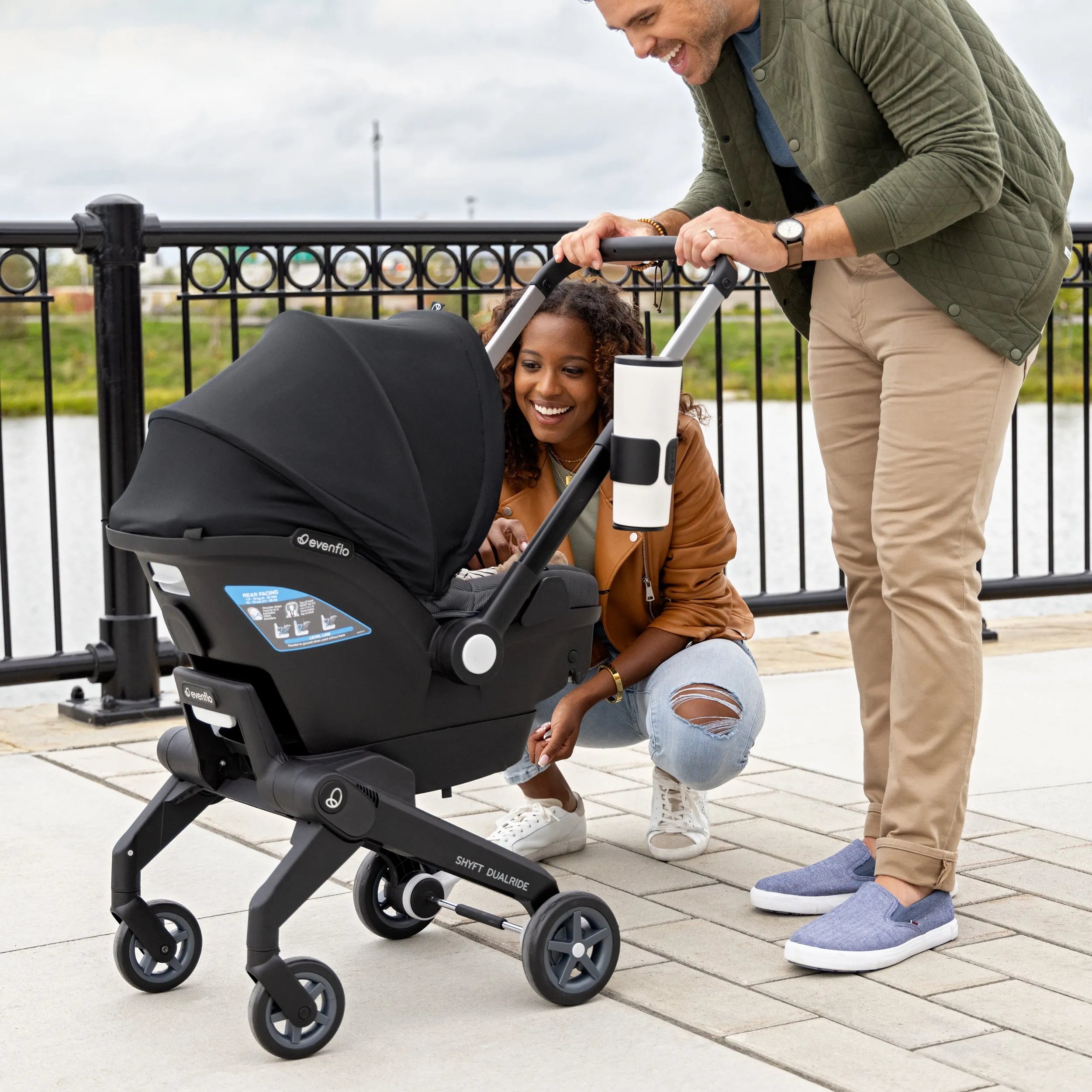 Evenflo Shyft Dual Ride Travel System