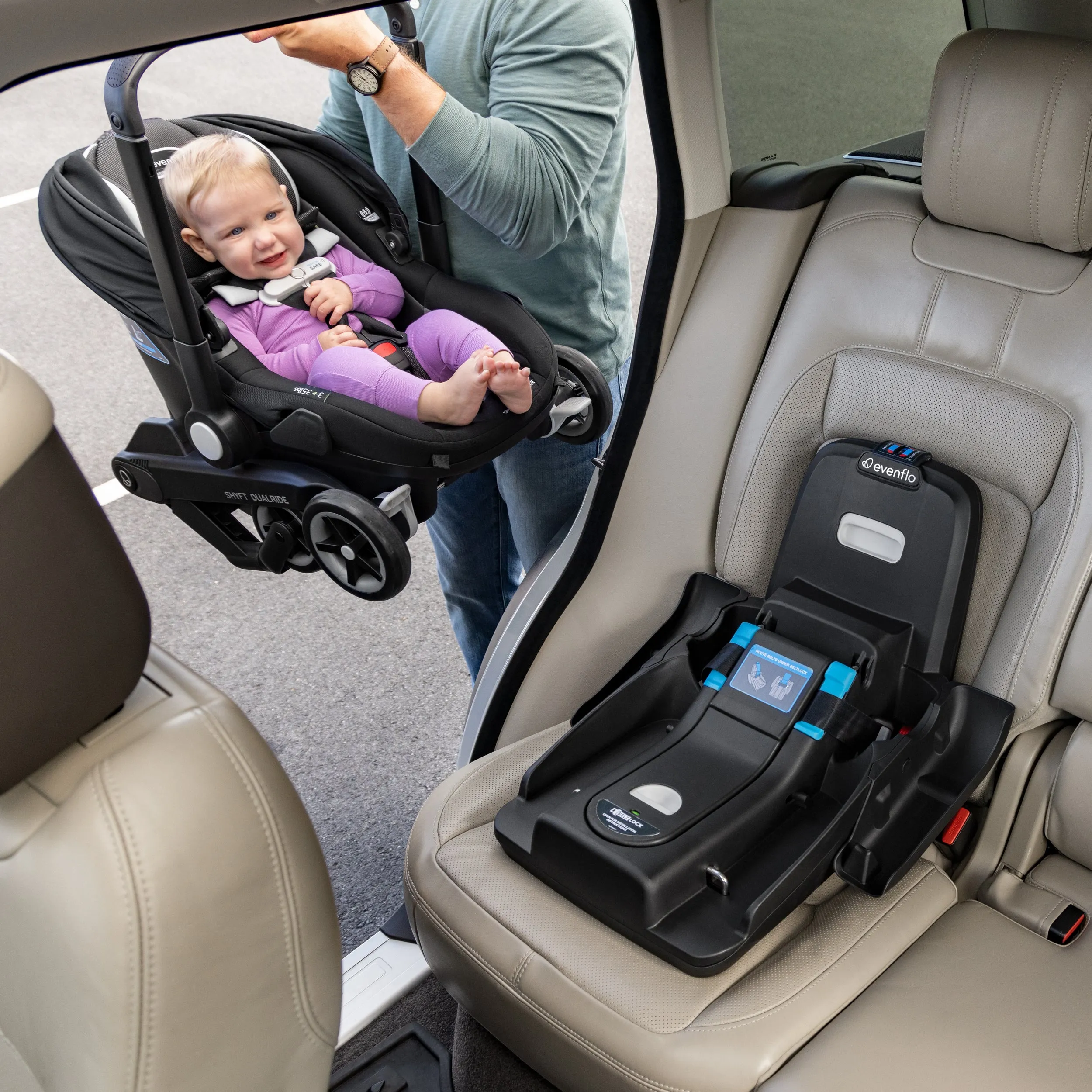 Evenflo Shyft Dual Ride Travel System