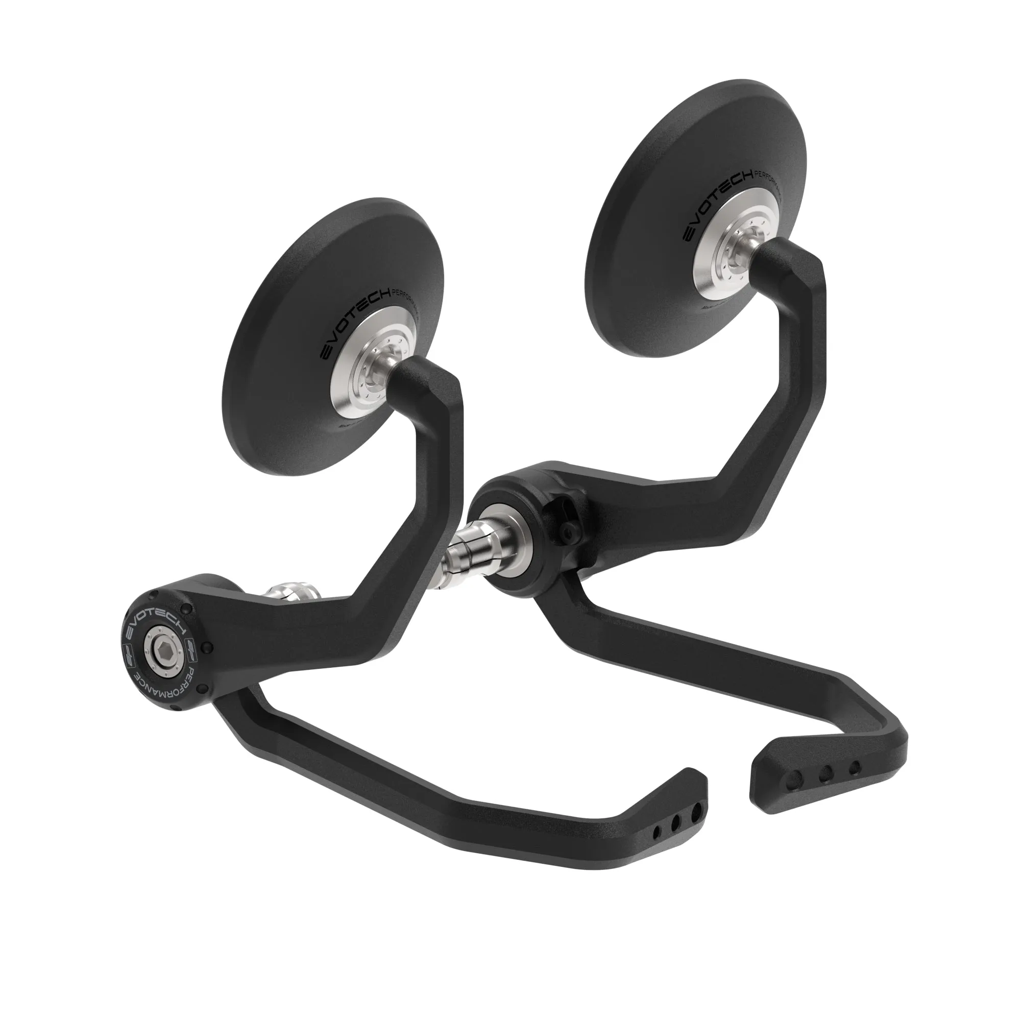Evotech Bar End Mirrors / Brake and Clutch Protector Kit - Ducati Scrambler Desert Sled (2017-2018)