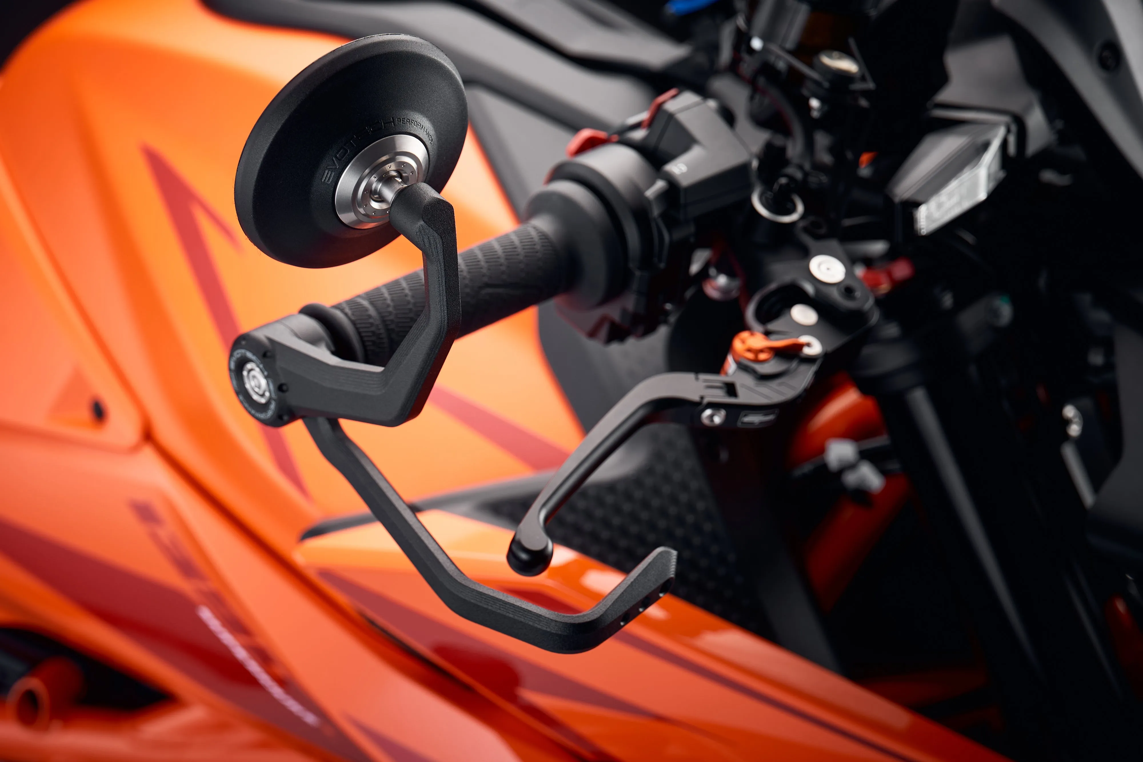 Evotech Bar End Mirrors / Brake and Clutch Protector Kit - KTM 1390 Super Duke R (2024 )