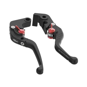 Evotech Evo Folding Clutch and Short Brake Lever Set - Kawasaki Z1000 (2007 - 2009)