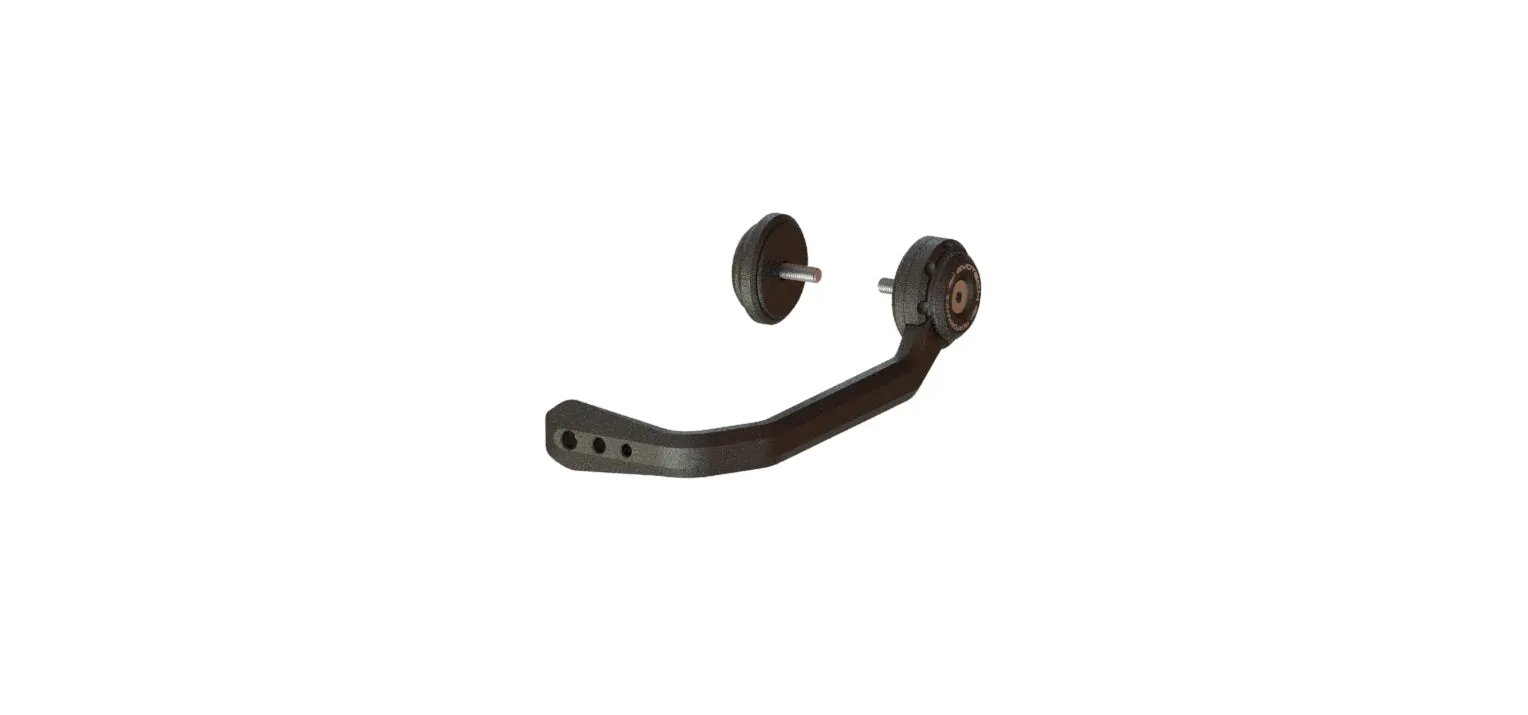 Evotech Triumph Speed Triple 1200 RS Clutch Lever Protector Kit (2021 ) (Bar End Mirror Version)