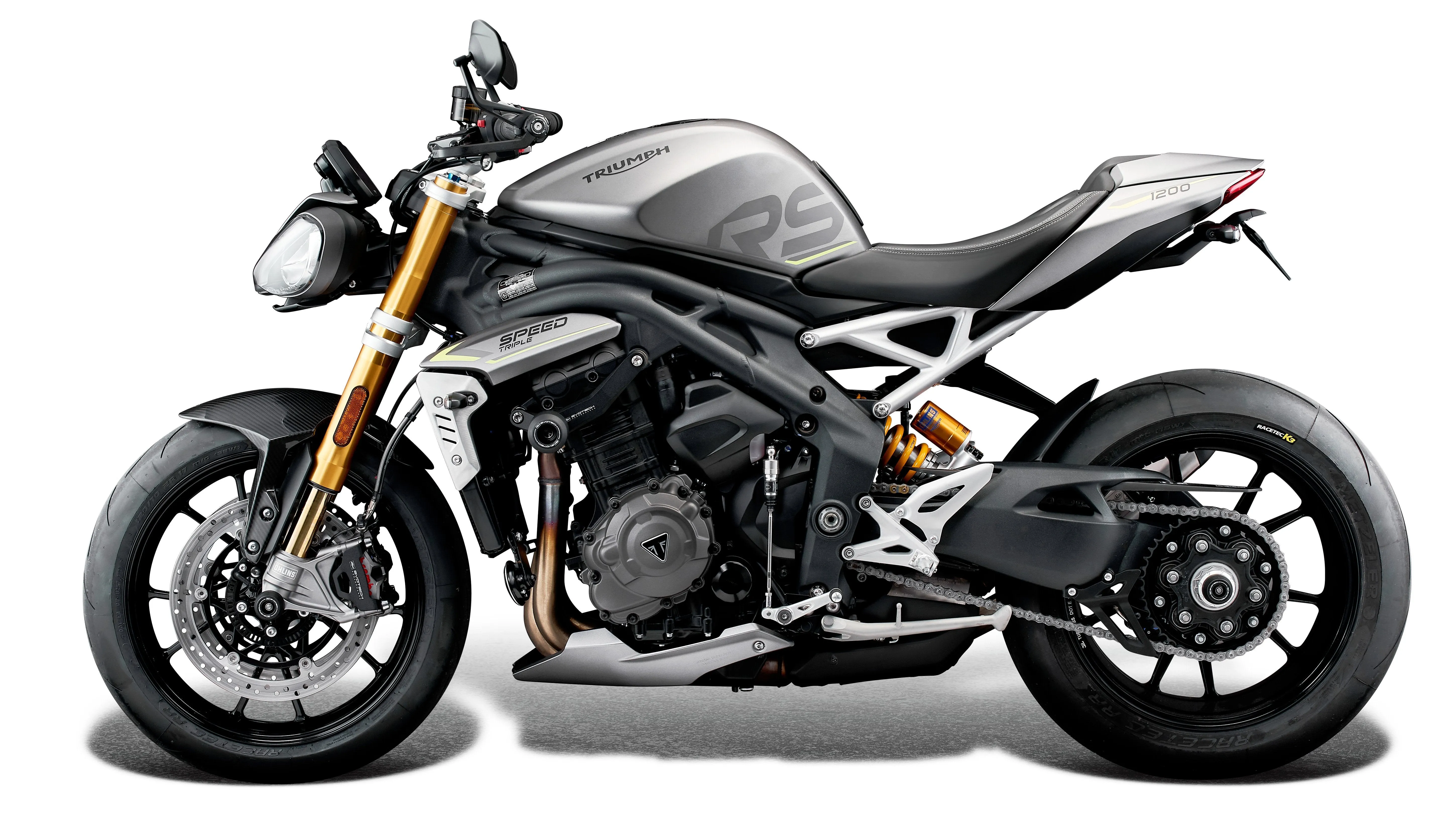 Evotech Triumph Speed Triple 1200 RS Clutch Lever Protector Kit (2021 ) (Bar End Mirror Version)
