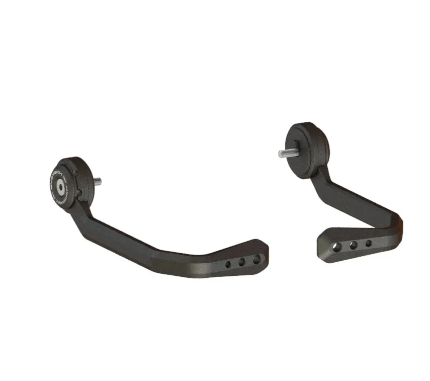 Evotech Triumph Trident Brake And Clutch Lever Protector Kit (2021 - 2024) (Bar End Mirror Version)