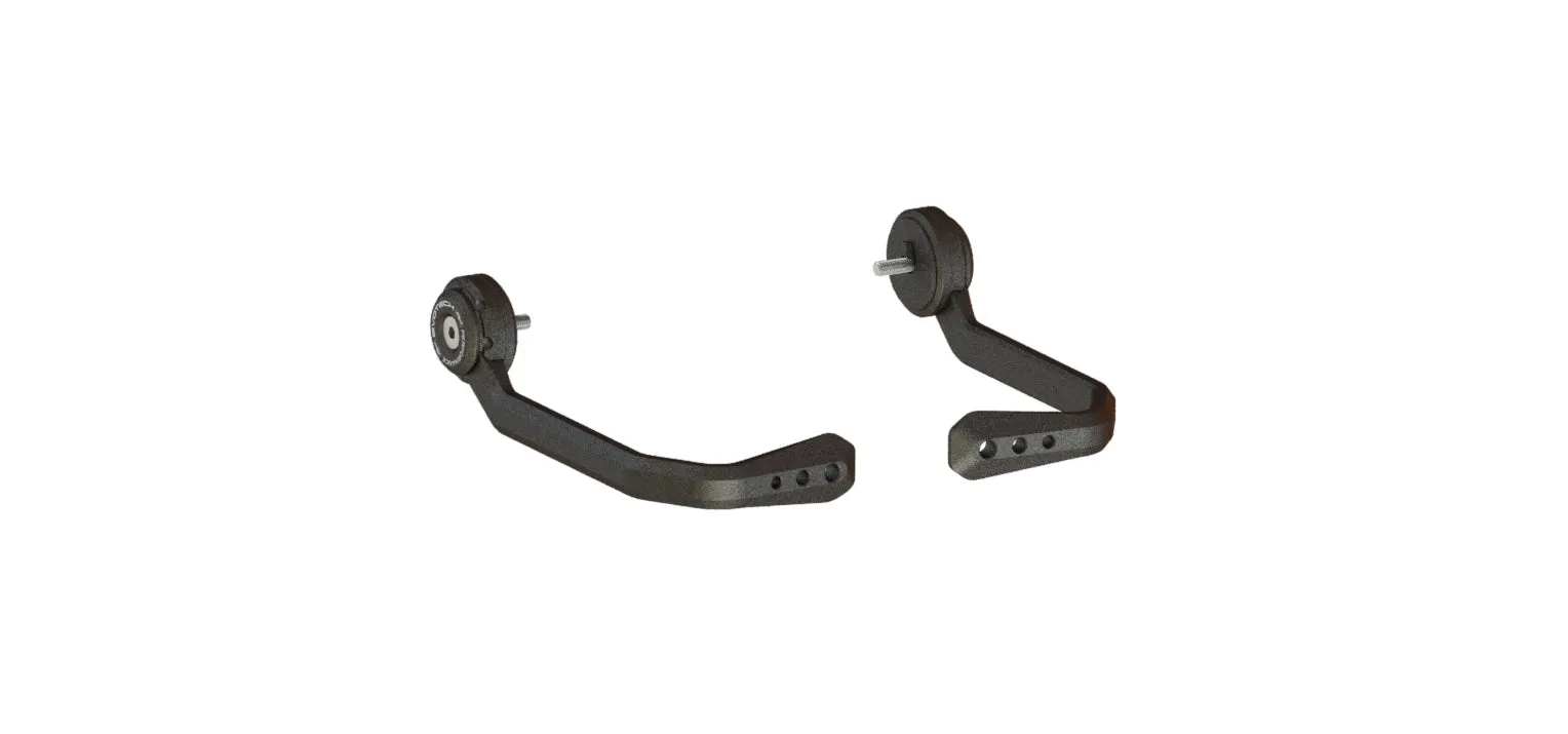 Evotech Triumph Trident Brake And Clutch Lever Protector Kit (2021 - 2024) (Bar End Mirror Version)
