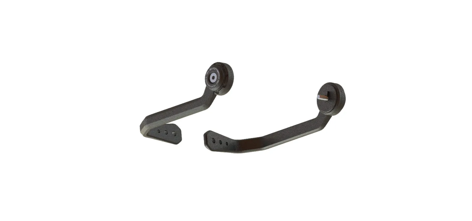 Evotech Triumph Trident Brake And Clutch Lever Protector Kit (2021 - 2024) (Bar End Mirror Version)