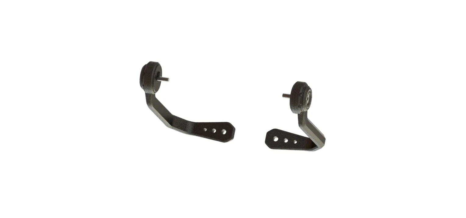 Evotech Triumph Trident Brake And Clutch Lever Protector Kit (2021 - 2024) (Bar End Mirror Version)