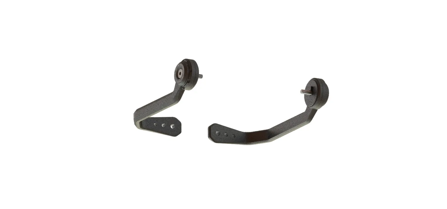 Evotech Triumph Trident Brake And Clutch Lever Protector Kit (2021 - 2024) (Bar End Mirror Version)