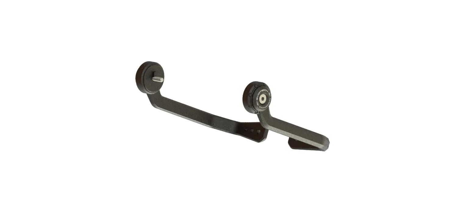 Evotech Triumph Trident Brake And Clutch Lever Protector Kit (2021 - 2024) (Bar End Mirror Version)
