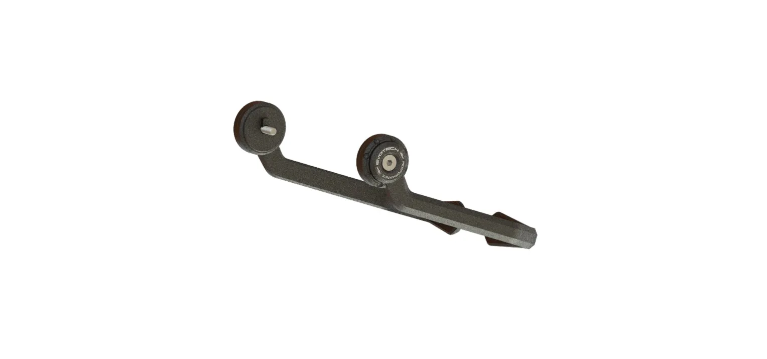 Evotech Triumph Trident Brake And Clutch Lever Protector Kit (2021 - 2024) (Bar End Mirror Version)