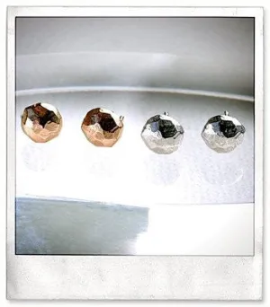 Facet Stud Earring Sterling Silver