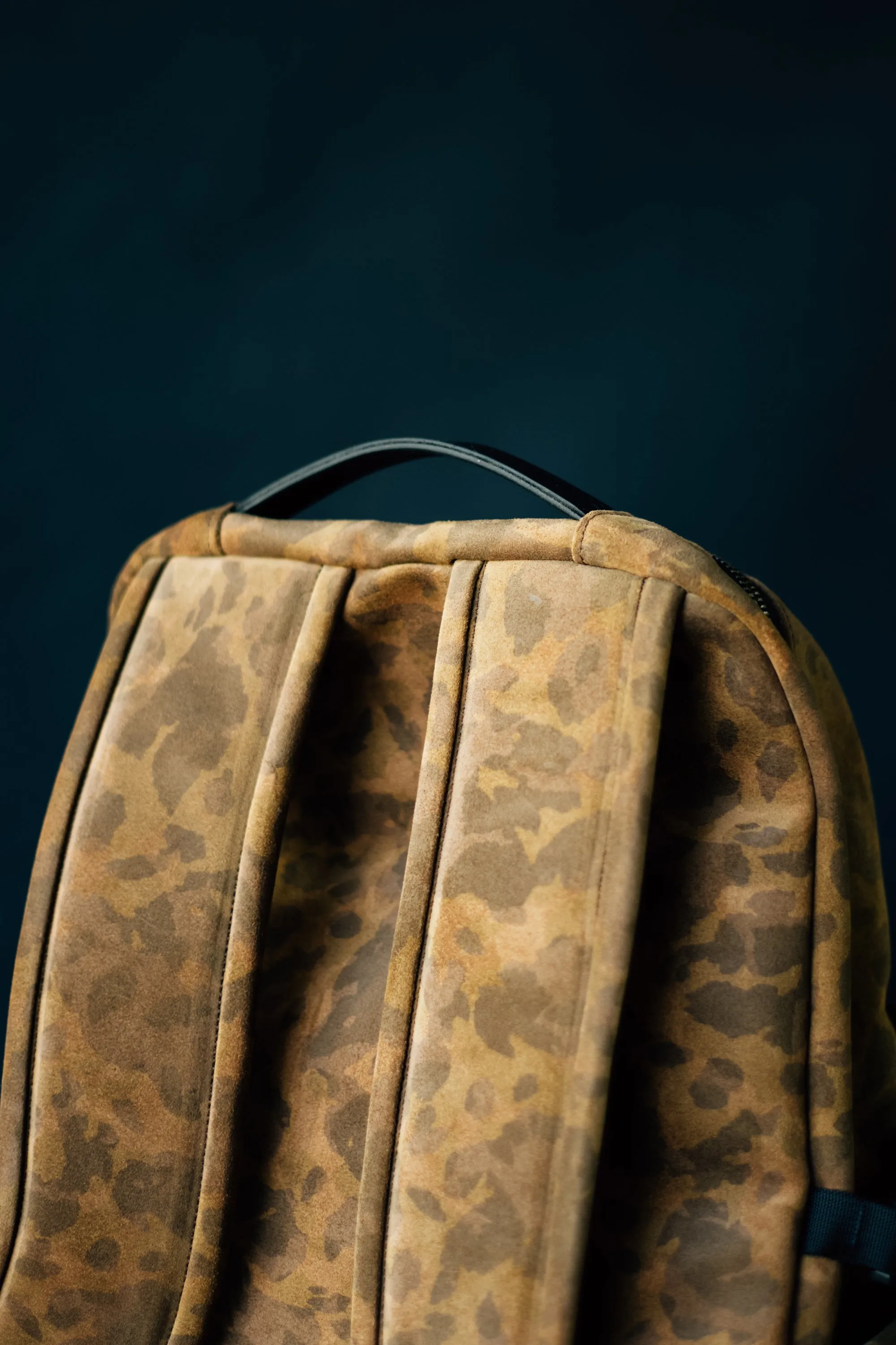 Field Pack -  Slouchy Caravaggio Camo Suede