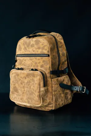 Field Pack -  Slouchy Caravaggio Camo Suede