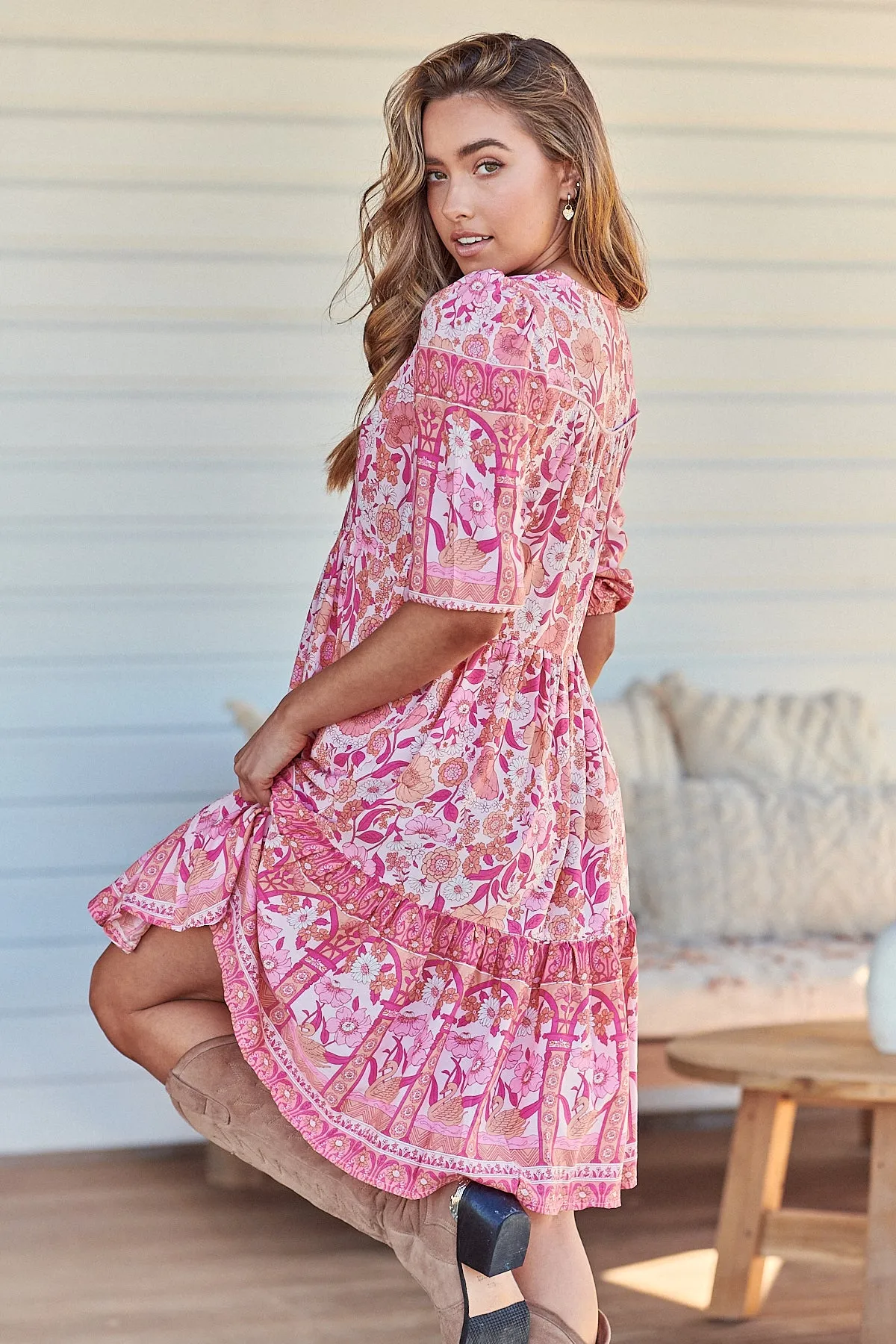 Finch Mini Dress - Leena