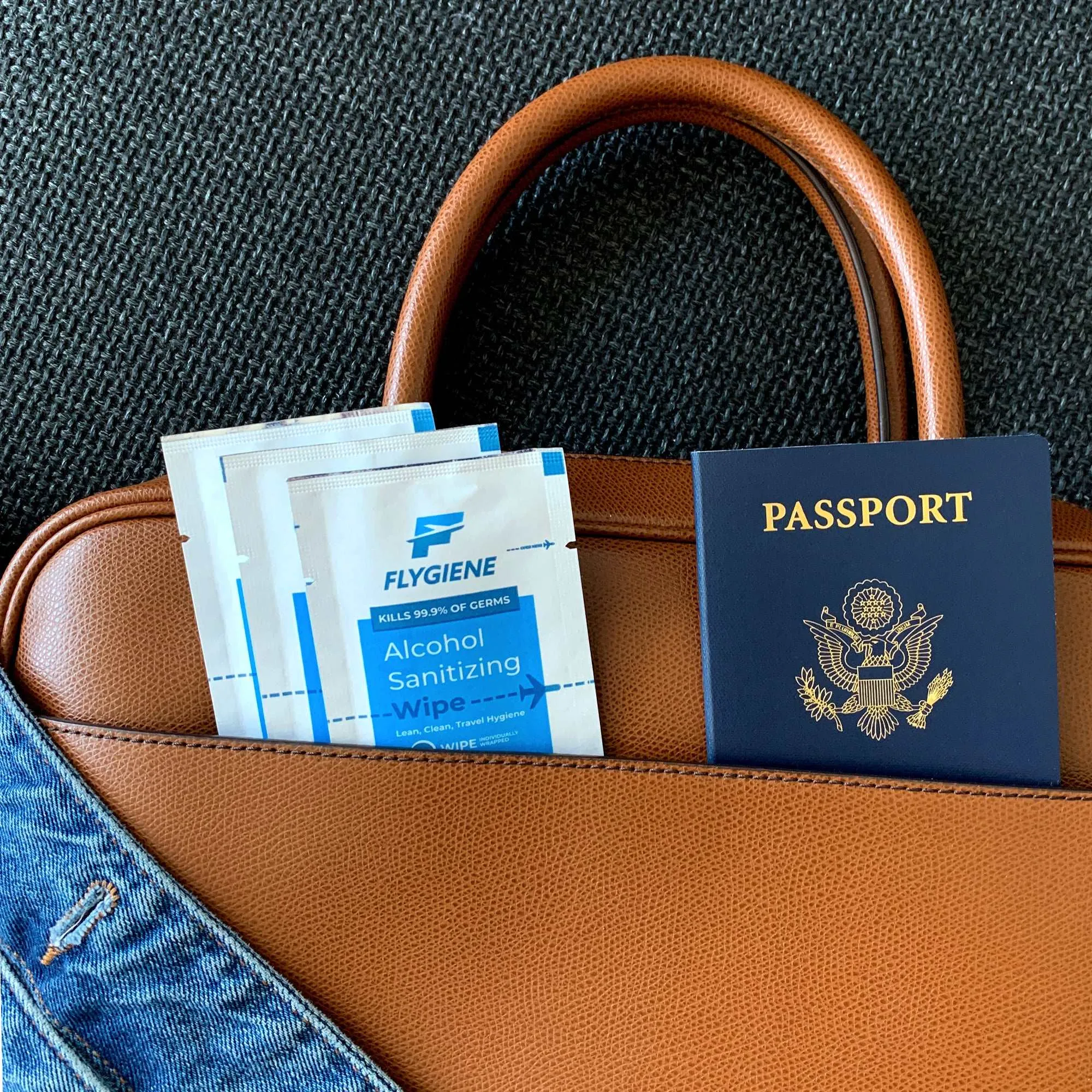 Flygiene Travel Sanitizing Wipes 40 count