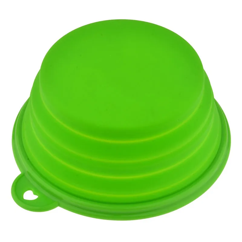 Folding Silicone Dog Bowl -Travel Bowl For Dogs