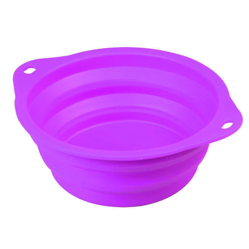 Folding Silicone Dog Bowl -Travel Bowl For Dogs
