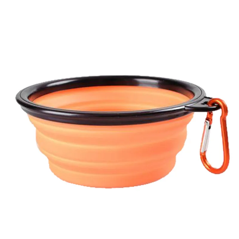 Folding Silicone Dog Bowl -Travel Bowl For Dogs