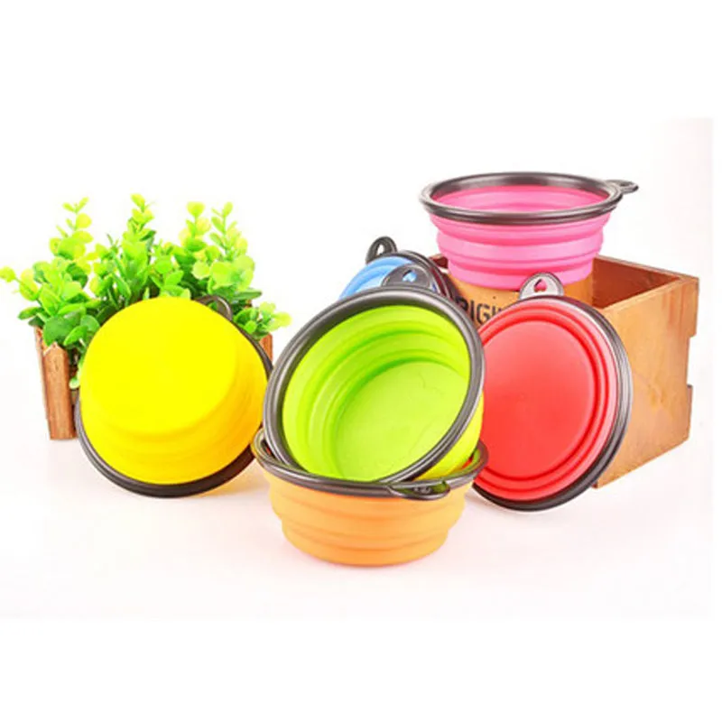 Folding Silicone Dog Bowl -Travel Bowl For Dogs