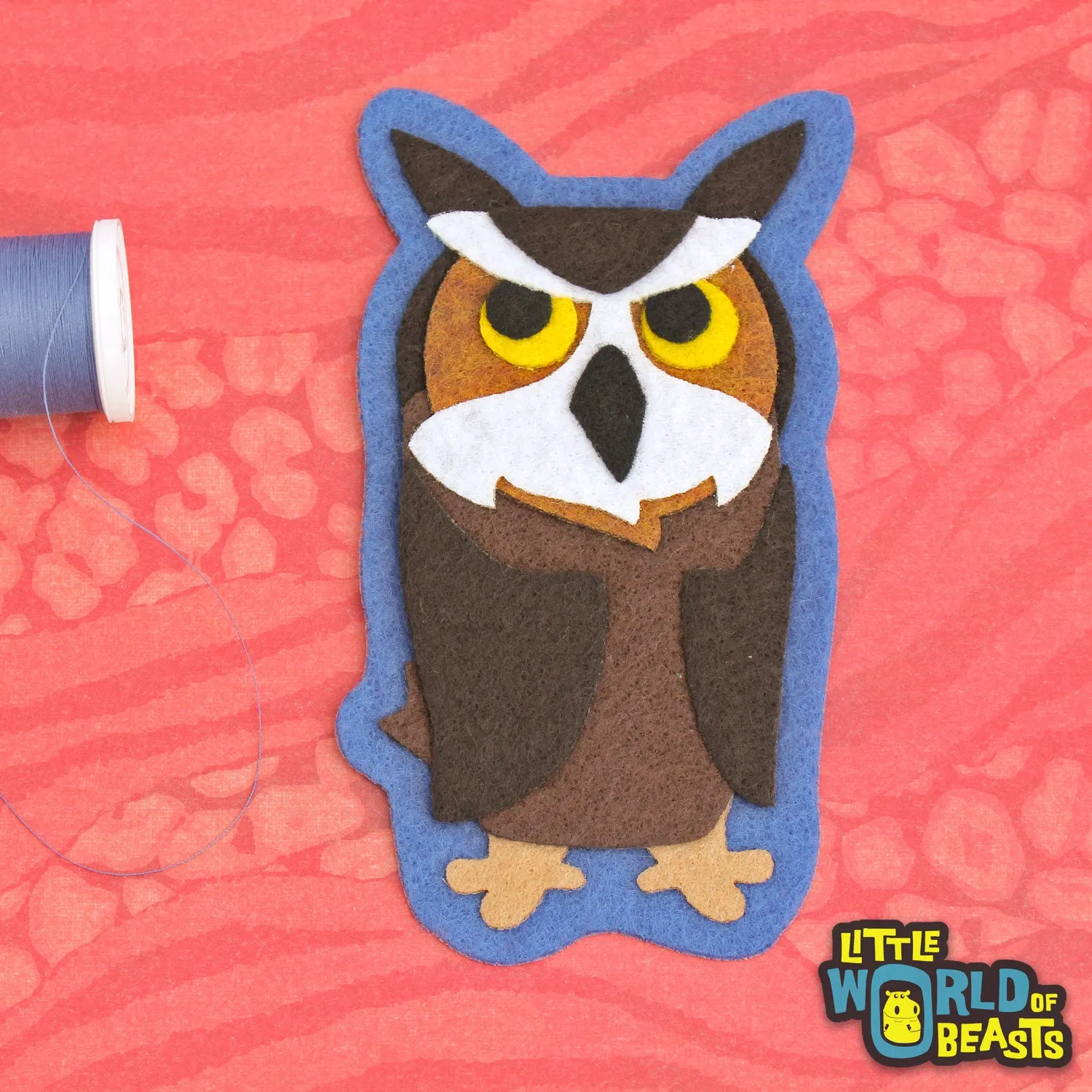 Fredrickson the Great Horned Owl Patch