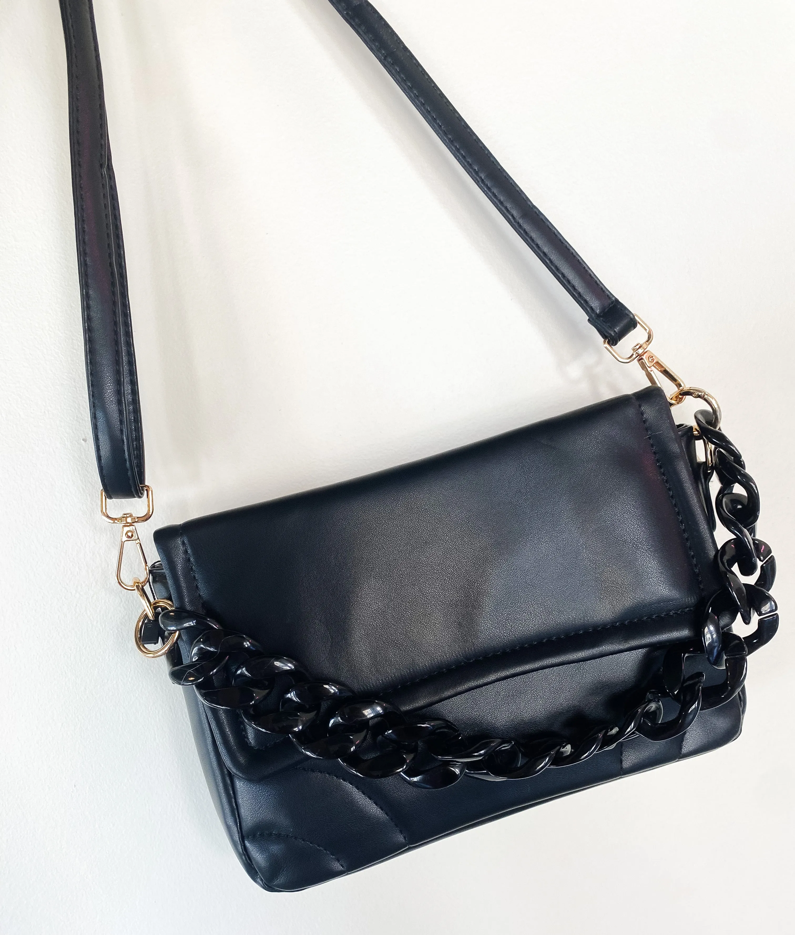 FULL GLAM PURSE-BLACK