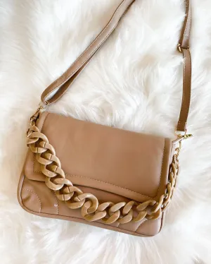FULL GLAM PURSE-TAN