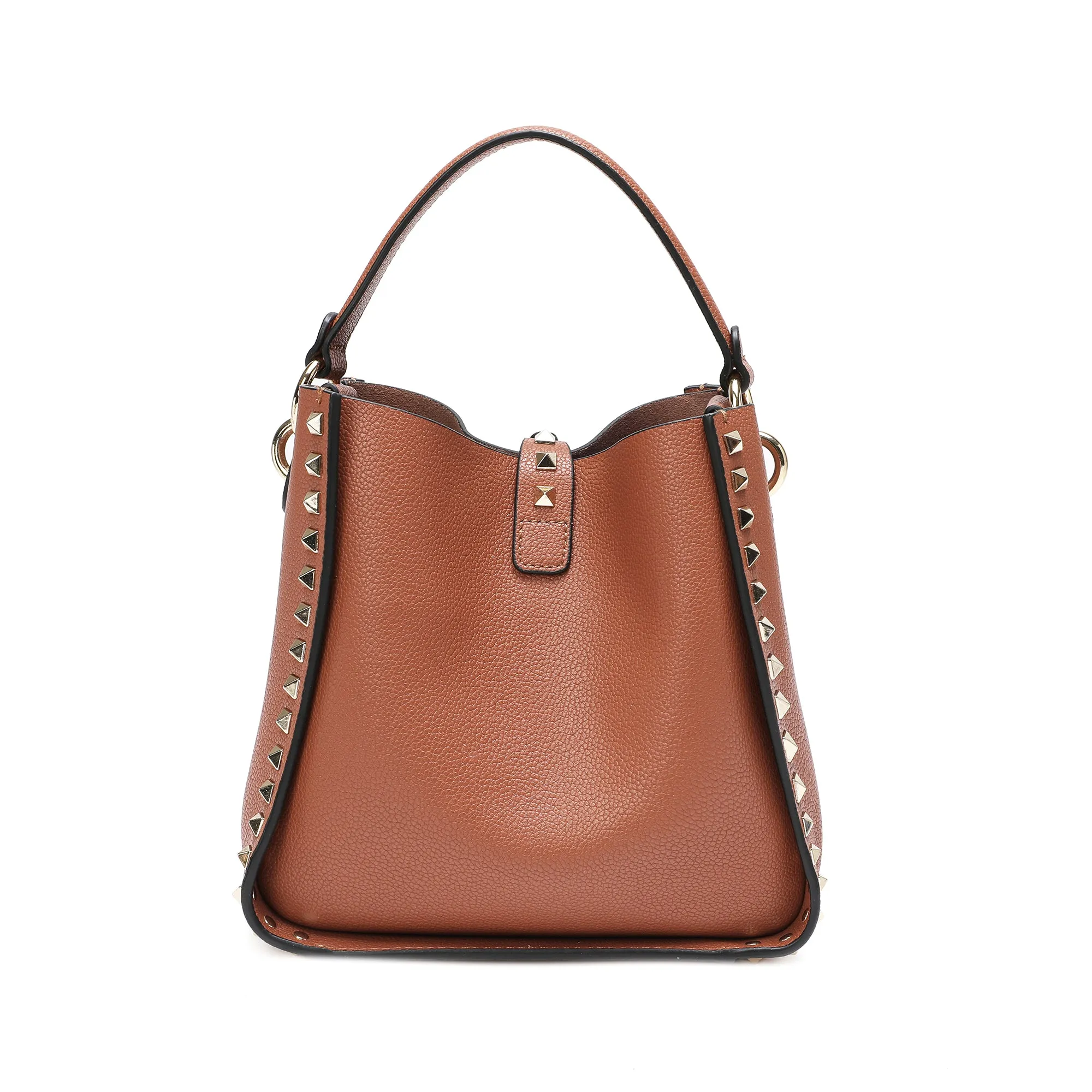 Full-Grain Leather Hobo/ Shoulder Bag