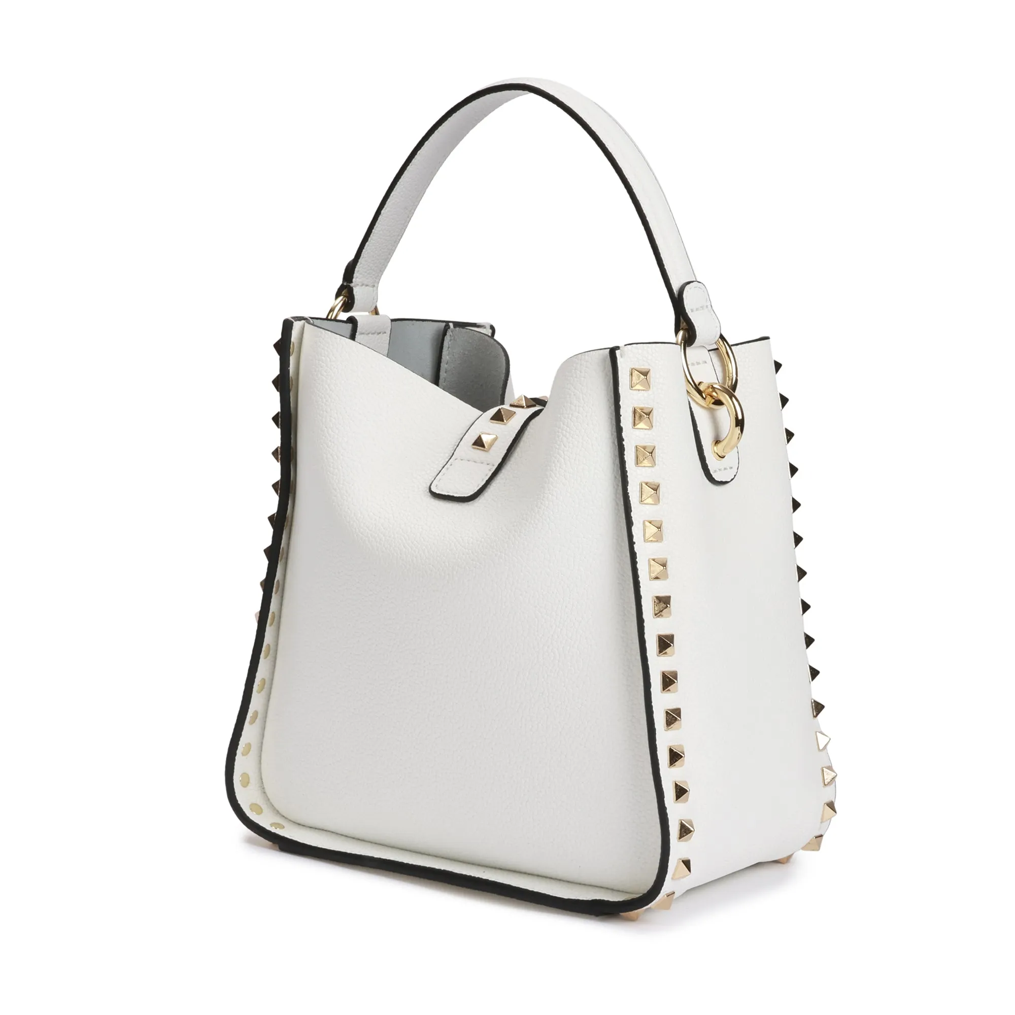 Full-Grain Leather Hobo/ Shoulder Bag