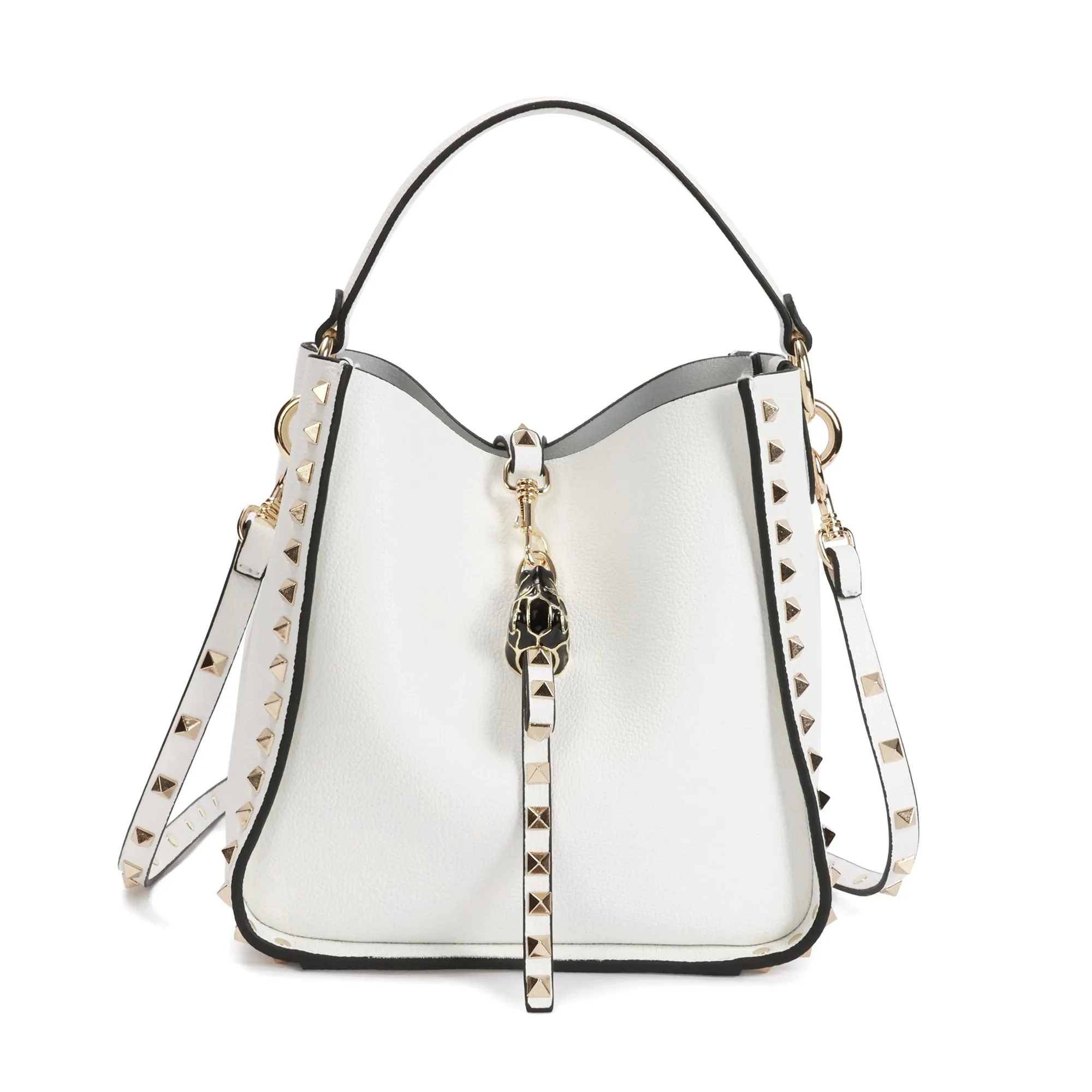 Full-Grain Leather Hobo/ Shoulder Bag