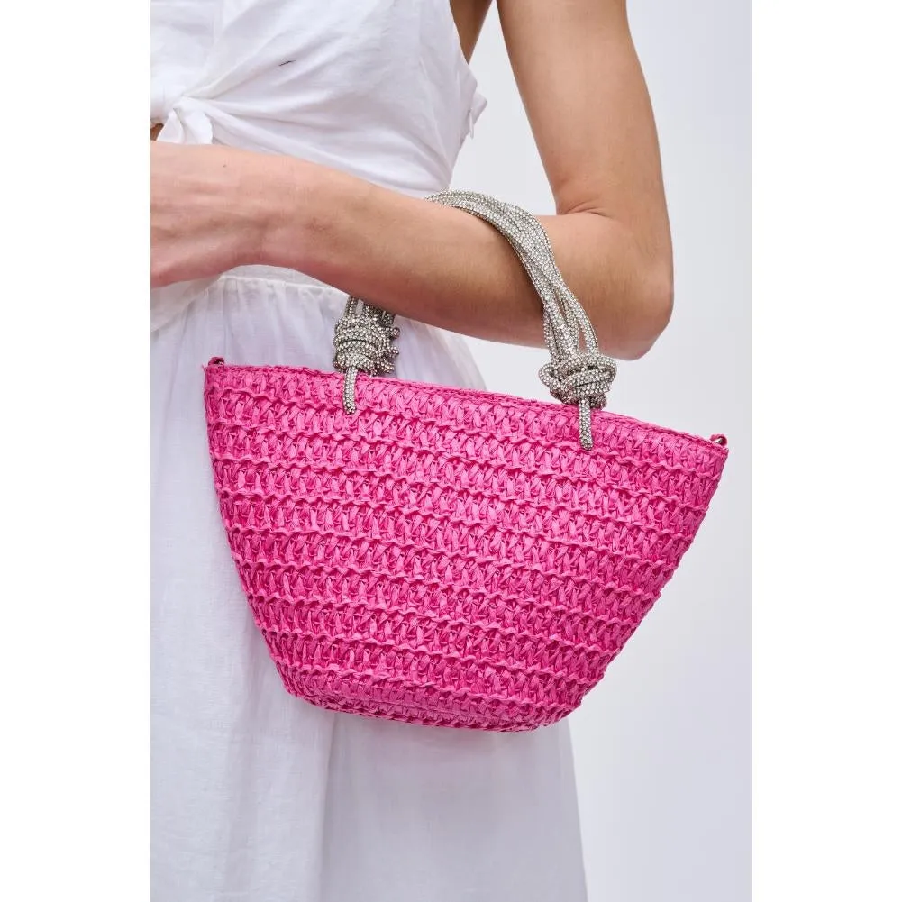 Gaia Straw Mini Tote