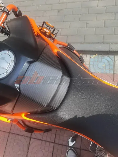Gas Tank Fuel Cap Cover Trim Fairing Cowling For Ktm 790 Adventure 2020 Full Carbon Fiber 100%