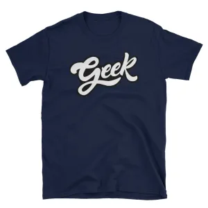 Geek T Shirts Nerd T Shirt Navy Blue Geek Nerd T Shirt for Men
