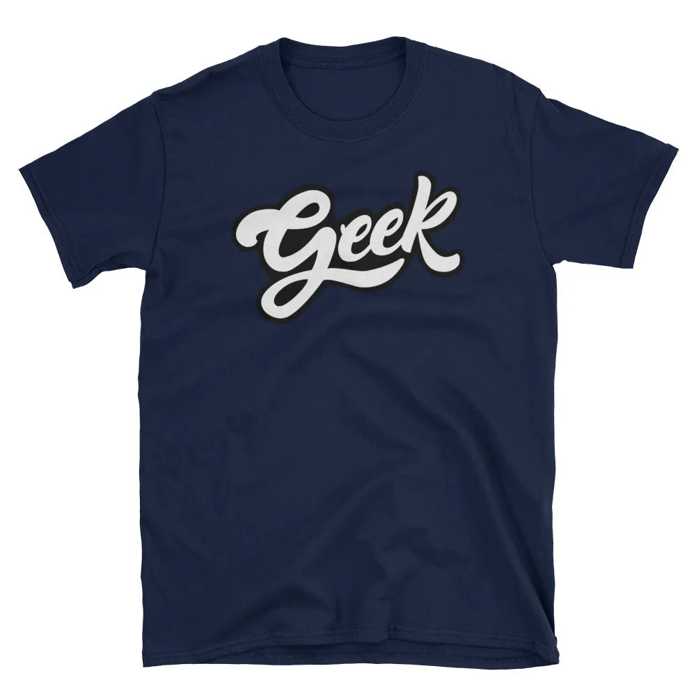 Geek T Shirts Nerd T Shirt Navy Blue Geek Nerd T Shirt for Men