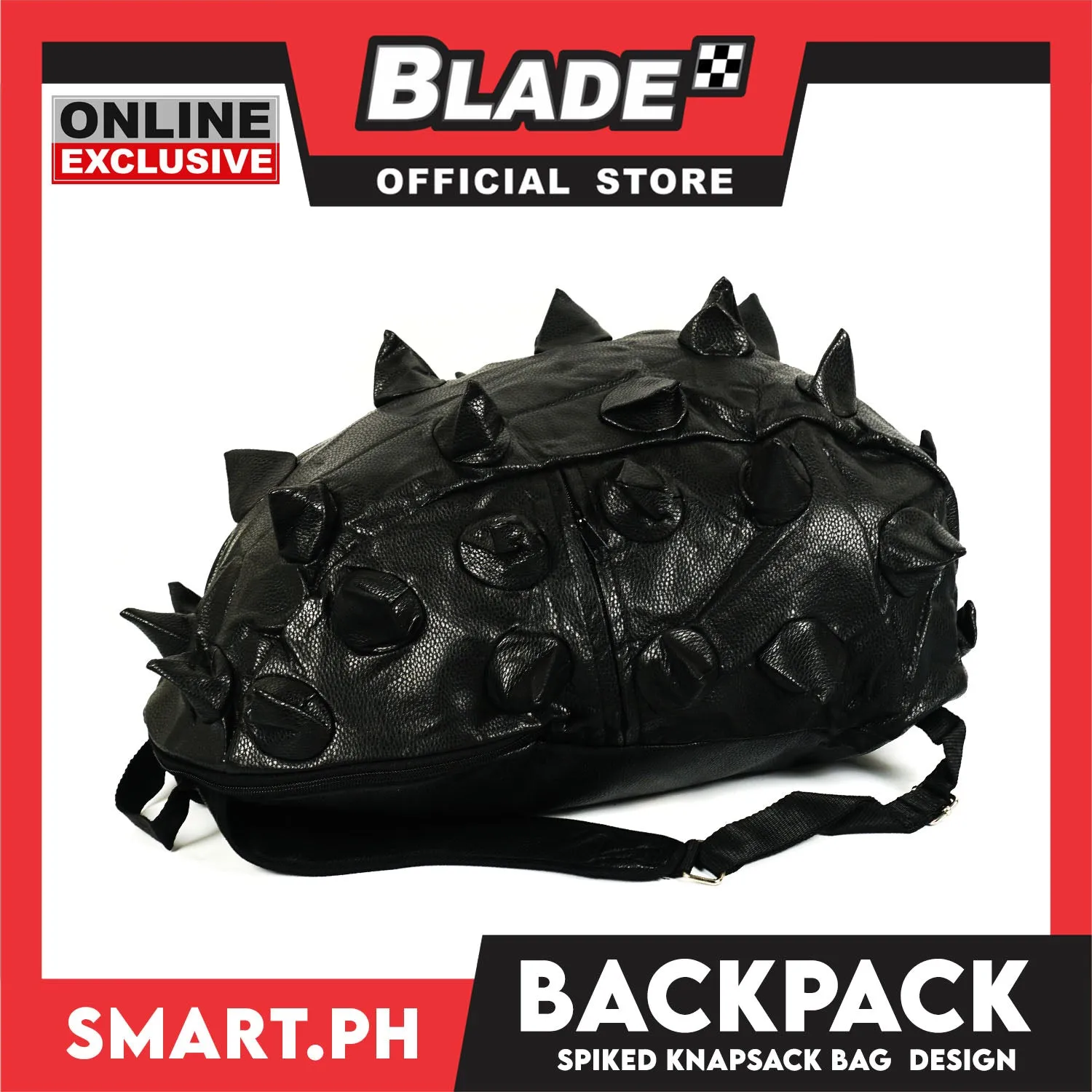 Gifts Backpack Bag Knapsack Spiked Design (Assorted Designs and Colors)