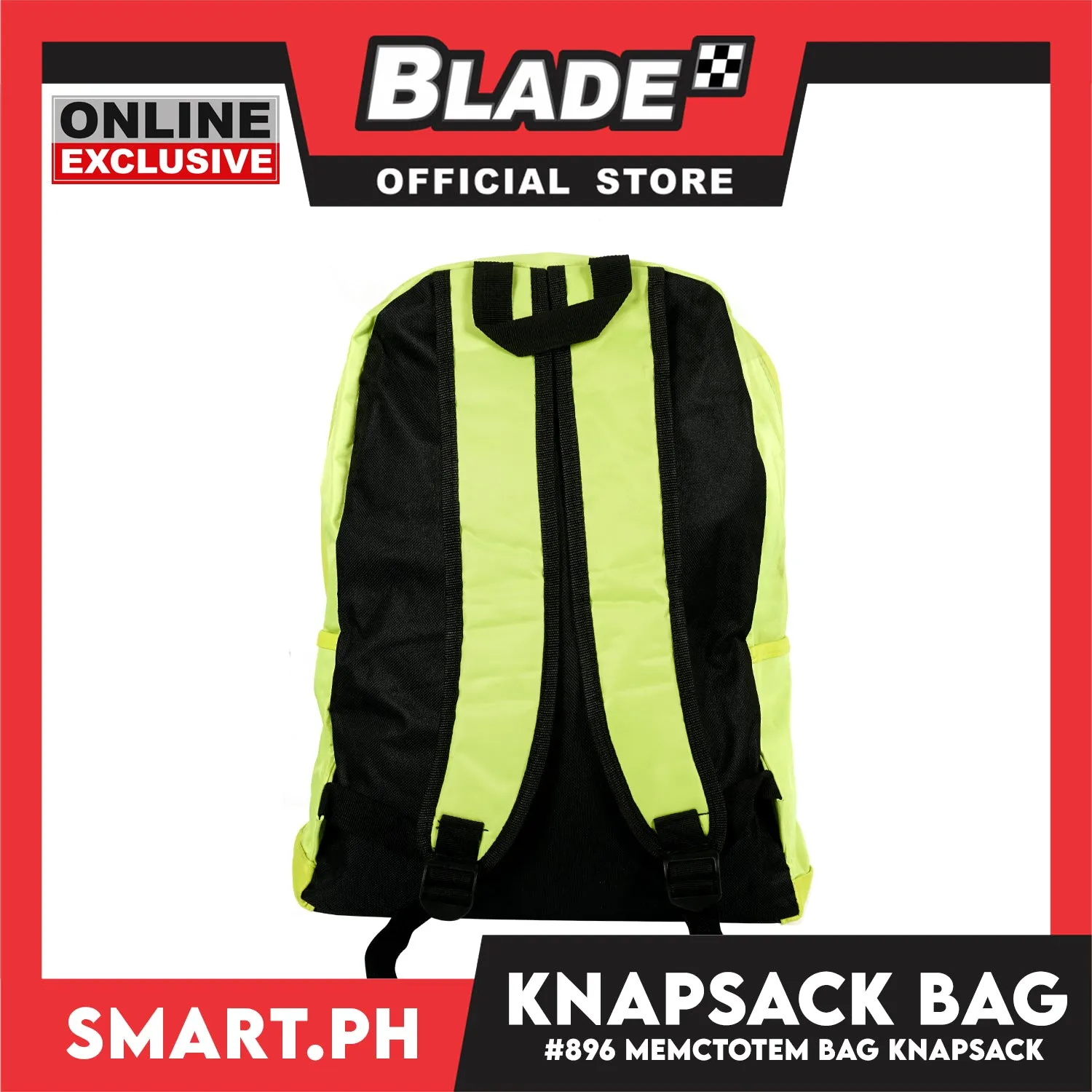 Gifts Bag Backpack Knapsack Memctotem 896 (Green)