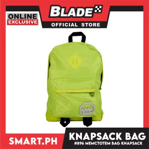 Gifts Bag Backpack Knapsack Memctotem 896 (Green)