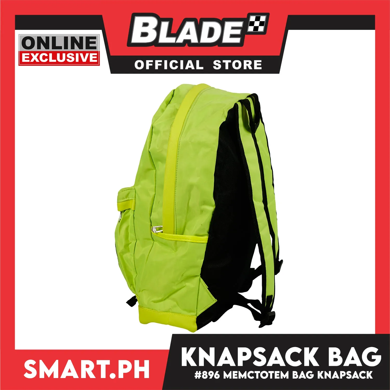 Gifts Bag Backpack Knapsack Memctotem 896 (Green)
