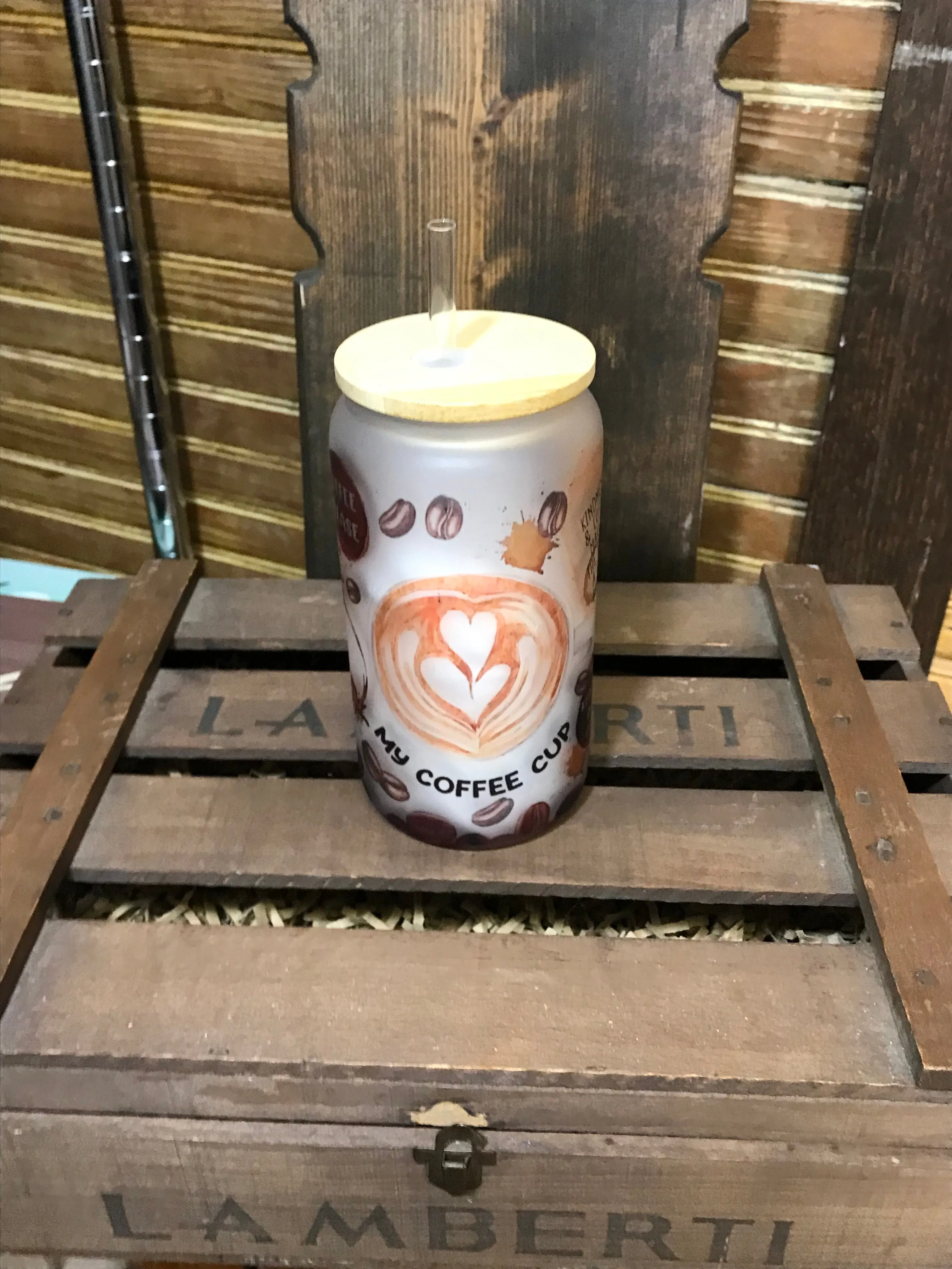 Glass Coffee Cans