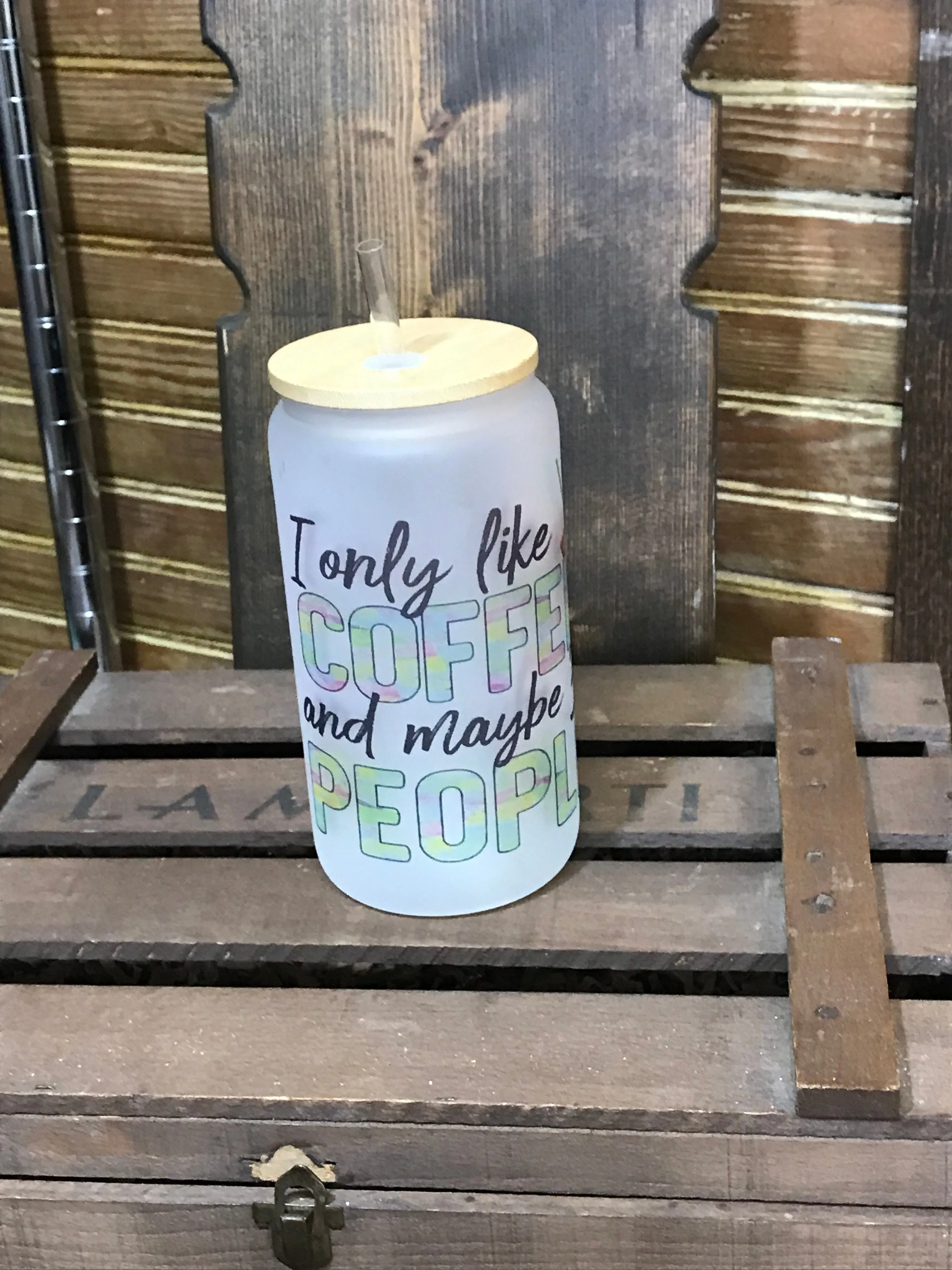 Glass Coffee Cans