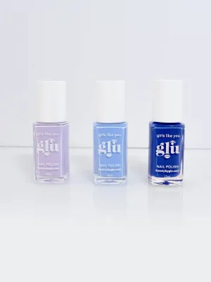 GLU So BLU Nail Color Kit