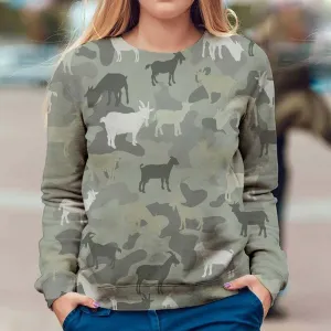 Goat - Camo - Premium Sweatshirt