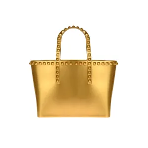 Grazia Mini Tote - Metallic Jelly