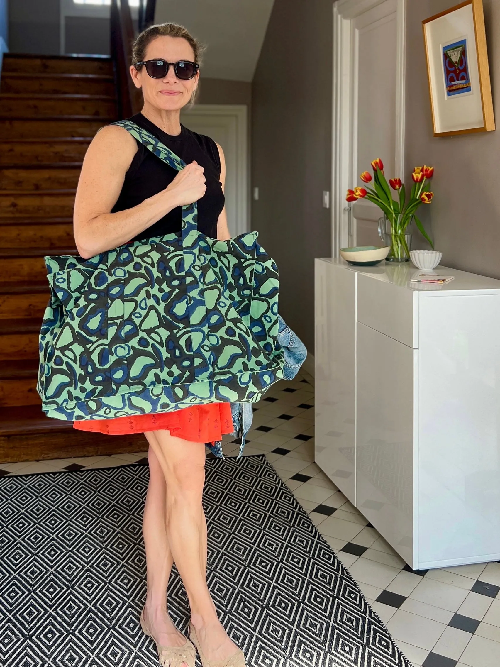 Green Wild Dog Weekender Tote